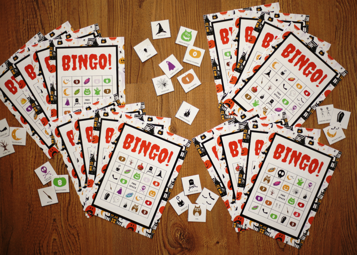 Halloween Bingo Printable Game - 30 Free Cards - Fickle Hobbyist